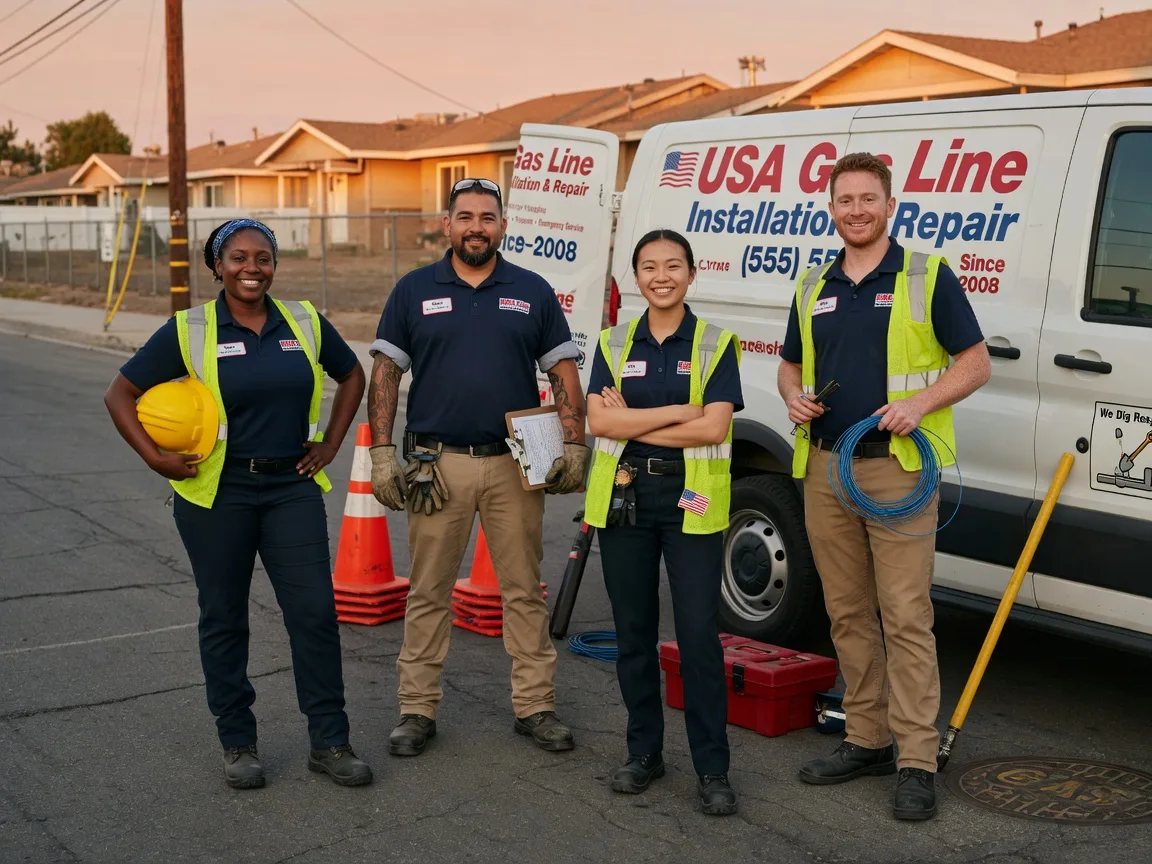 Gas Line Installation company in Loami, IL